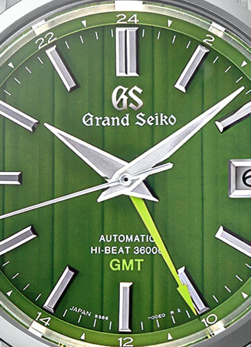 SBGJ259 Grand Seiko USA Special Edition Heritage Hi-Beat 36000 40mm Automatic Watch - Green Bamboo Dial on Stainless Steel Bracelet | Luxury Timepiece for Business, Formal & Casual Wear