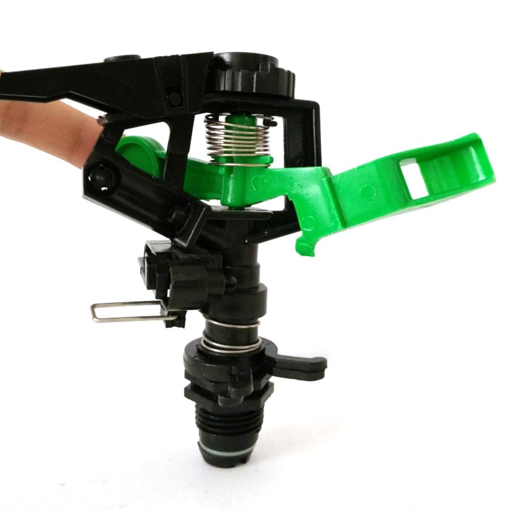 Durable Rotating Garden Sprinkler Nozzle - Lawn Irrigation Tool with Adjustable Spray for Plants & Flowers - Perfect for Watering Lawns, Gardens, and Flower Beds