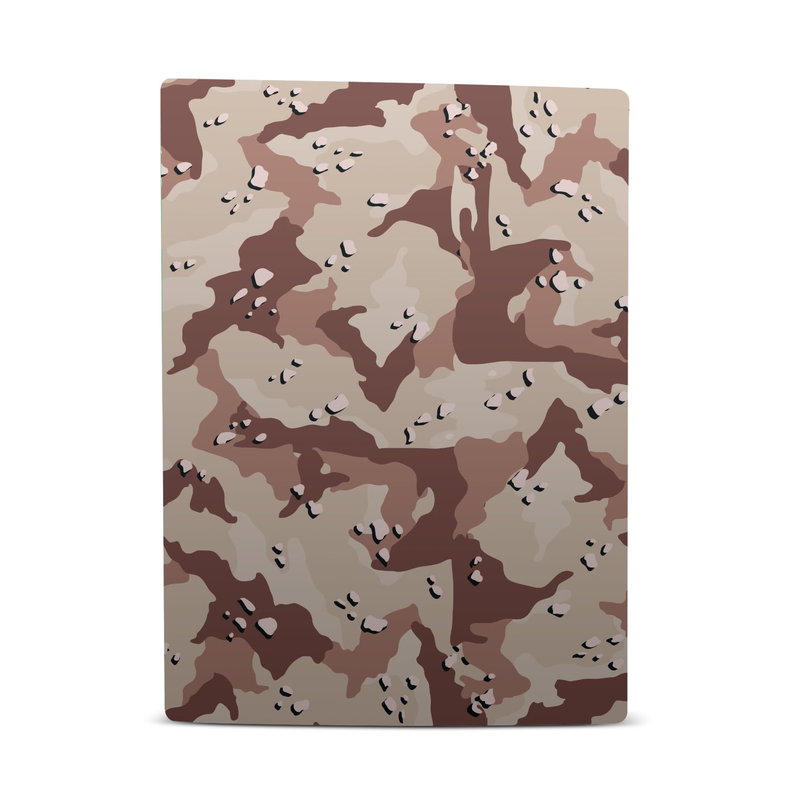 Brown Camo Vinyl Skin Cover for Sony PS5 Digital Edition & DualSense Controller - Protective Gaming Decal with Camouflage Design | Perfect for Console Protection & Gaming Setups