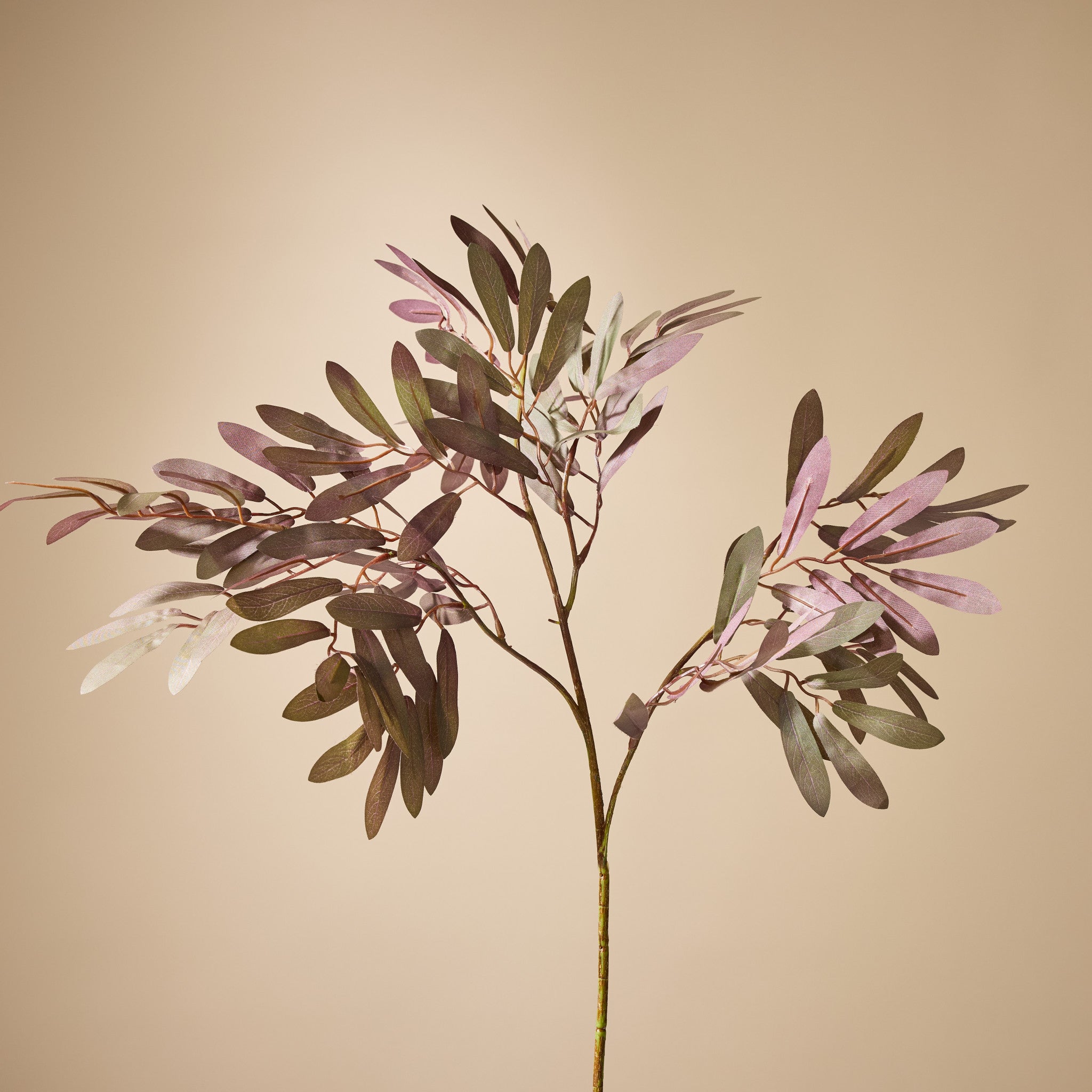 78cm Burgundy Faux Mini Leaf Spray - Artificial Greenery for Home Decor, Wedding Centerpieces & Floral Arrangements