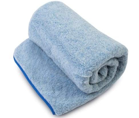 Premium 100% Merino Wool Baby Blanket - Woolmark Certified, Ultra Soft & Warm Natural Crib Blanket (47