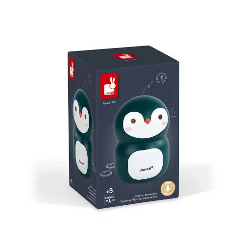 Penguin Money Box - Cute Piggy Bank for Kids Savings, Coin Bank with Lock - Perfect for Birthday Gifts, Allowance Tracking & Financial Education