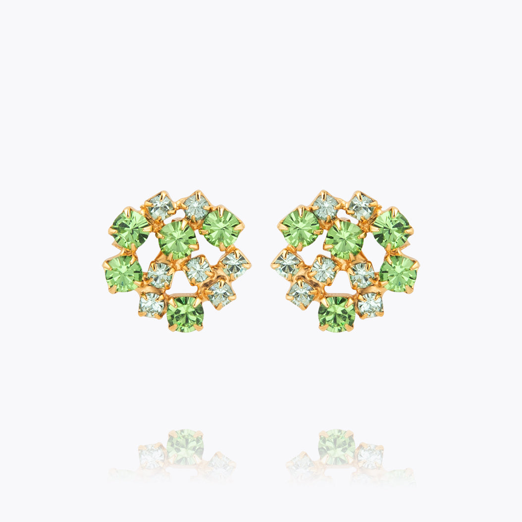 Elegant Green Kassandra Earrings for Women | Trendy Dangle Drop Earrings | Perfect for Parties, Weddings & Everyday Wear