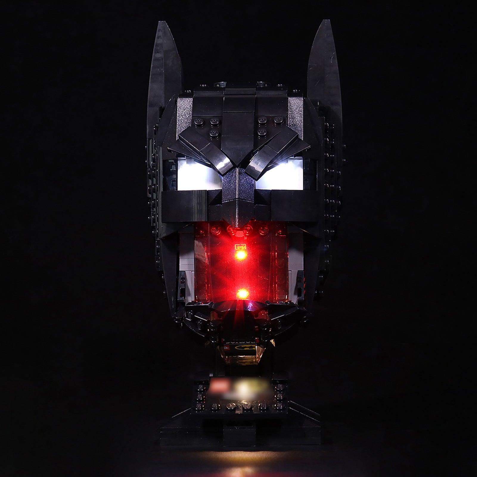 LEGO DC Batman Cowl 76182 Light Kit - LED Lighting Set for Superhero Display & Home Decor