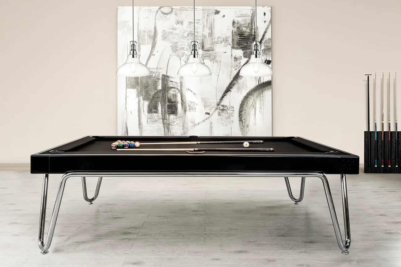 Premium Canadian Billiard Loft Pool Table for Home Game Room - Professional 8ft Pool Table with Accessories | Perfect for Family Entertainment & Man Cave Decor