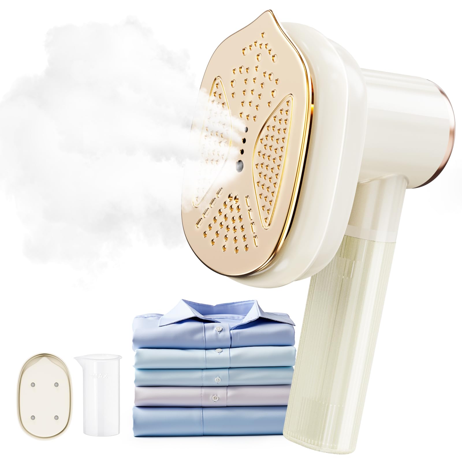 Portable Travel Steamer for Clothes - 1000W Mini Ironing Machine, Compact Wrinkle Remover for Home & Travel, Quick & Easy Garment Care, Perfect for Business Trips, Vacations & Daily Use (110V)
