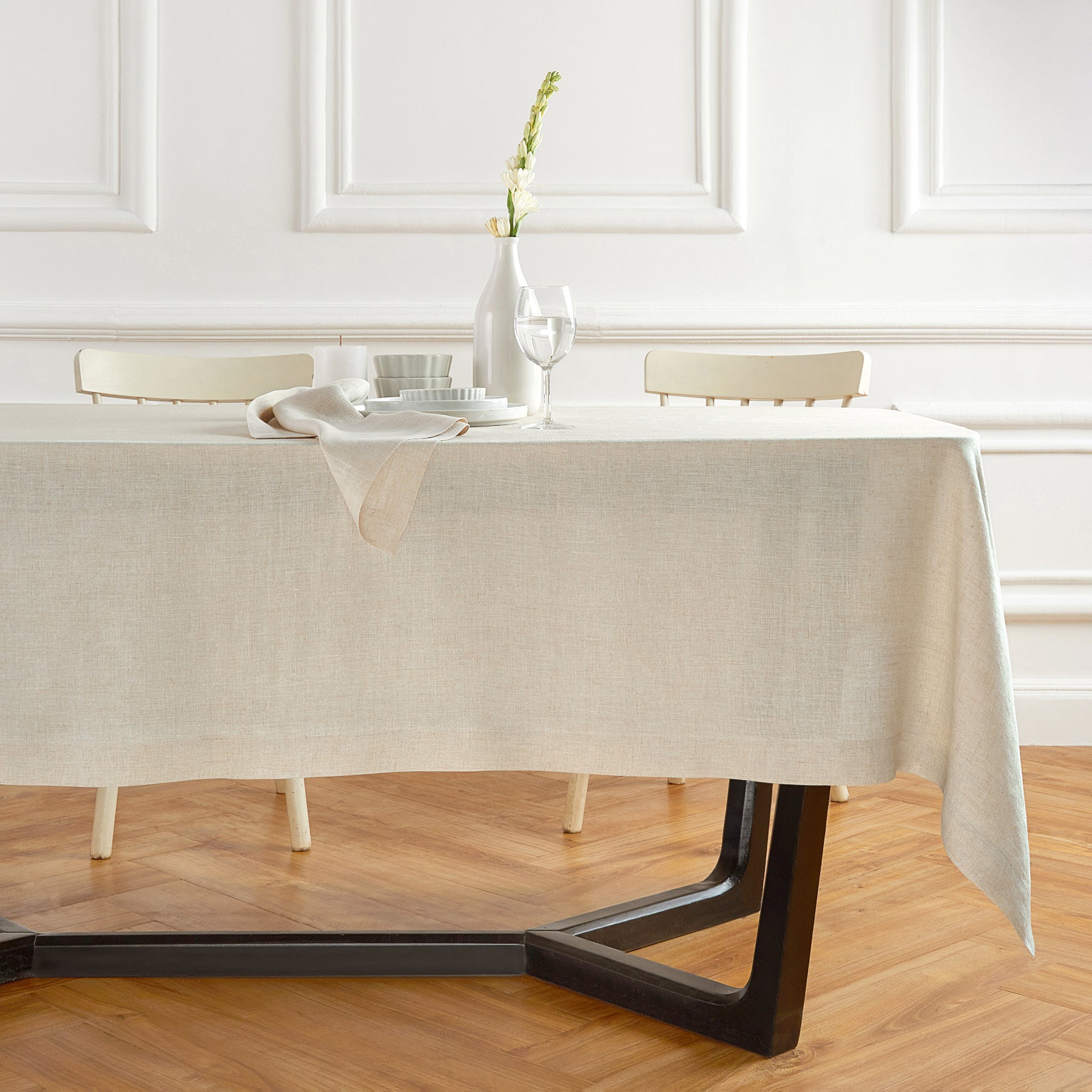 Sonoma Tablecloth - Premium Cotton Table Cover for Dining & Decor | Perfect for Parties, Weddings & Home Decor