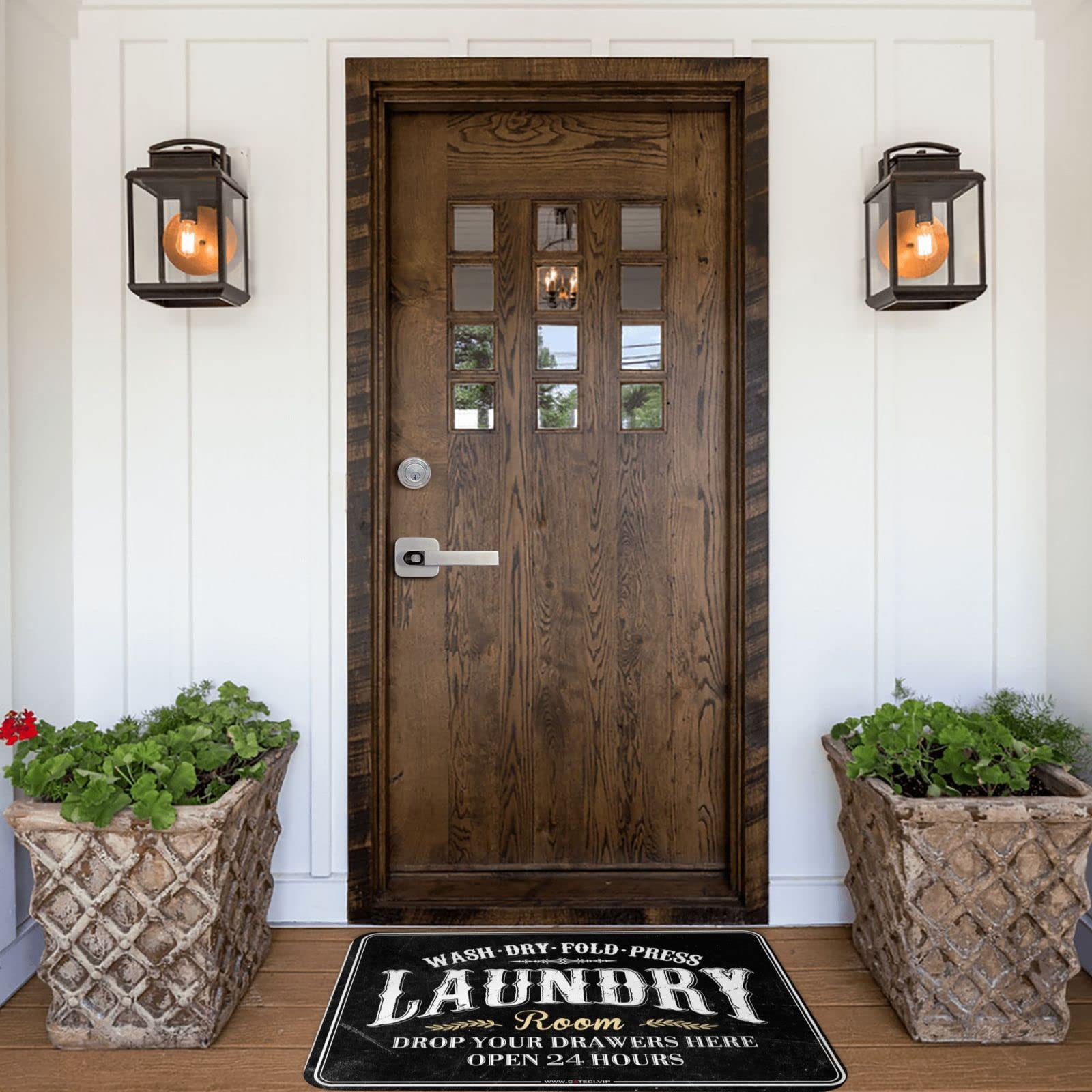 Non-Slip Washable Laundry Room Rug Runner - 20