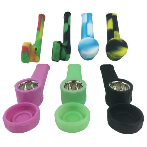 Premium Silicone Spoon Pipe - Durable, Portable & Easy to Clean Smoking Pipe for Herbs | Perfect for Travel, Camping & Outdoor Adventures