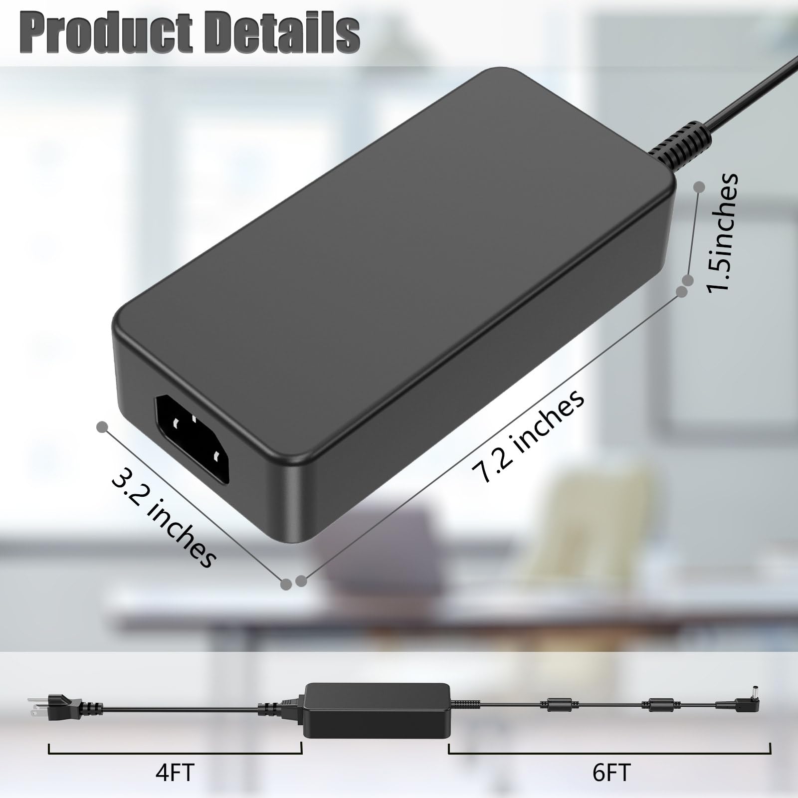 330W AC Laptop Charger for Acer Predator Helios 18/16/15, Triton 17 X, Nitro 17/16/15 - Compatible with PH18-71, PHN16-71, PTX17-71, AN17-51 Models - Replacement Power Adapter for Gaming & Work Laptops - Fast Charging for Home, Office & Travel Use