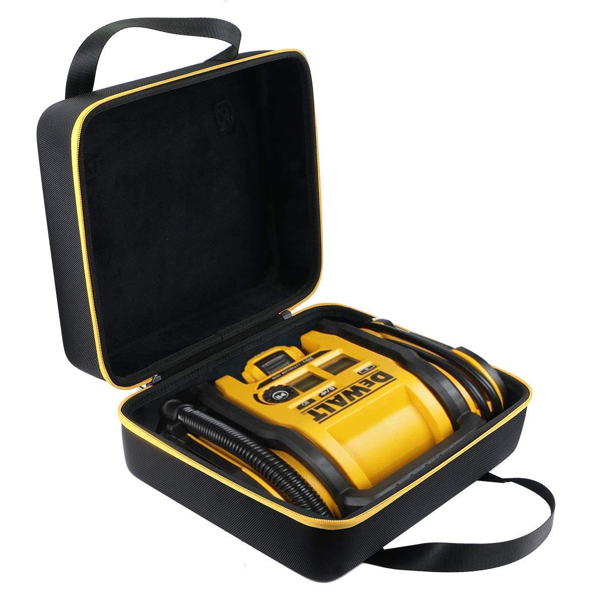 DEWALT DCC020IB 20V Max Tire Inflator Hard Replacement Case - Durable Protective Cover for Air Compressor Accessories | Perfect for Car, Bike & RV Tire Maintenance