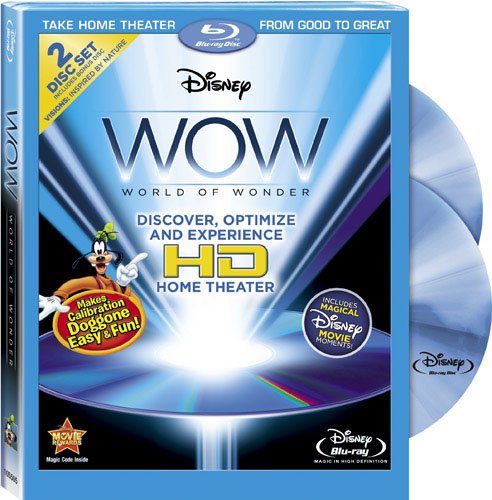 Disney WOW: World of Wonder Blu-ray - Magical Family Movie Night Entertainment for Kids & Disney Fans
