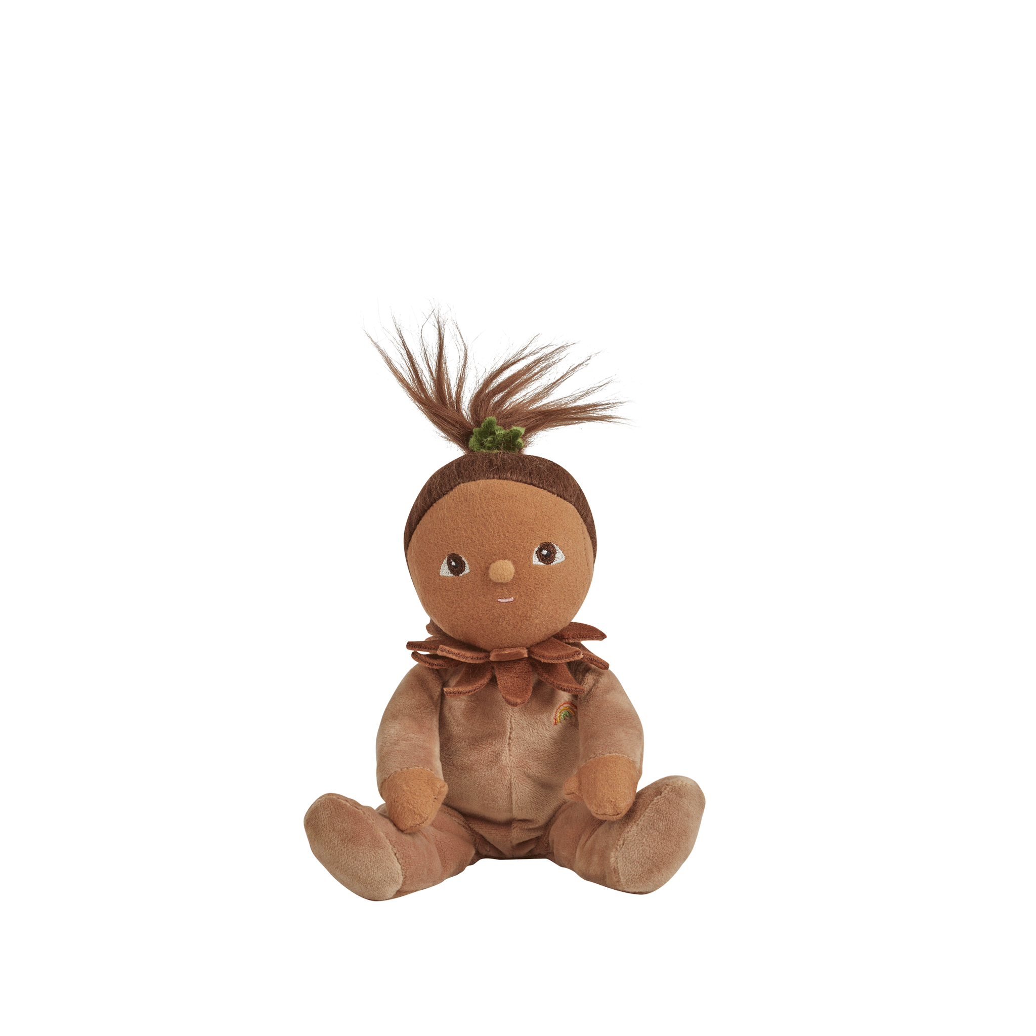Dinky Dinkums Forest Friends Allie Acorn Plush Toy - Cute Squirrel Stuffed Animal for Kids, Soft & Huggable Gift for Children's Bedroom Decor, Birthday Present & Nursery Room Accessories