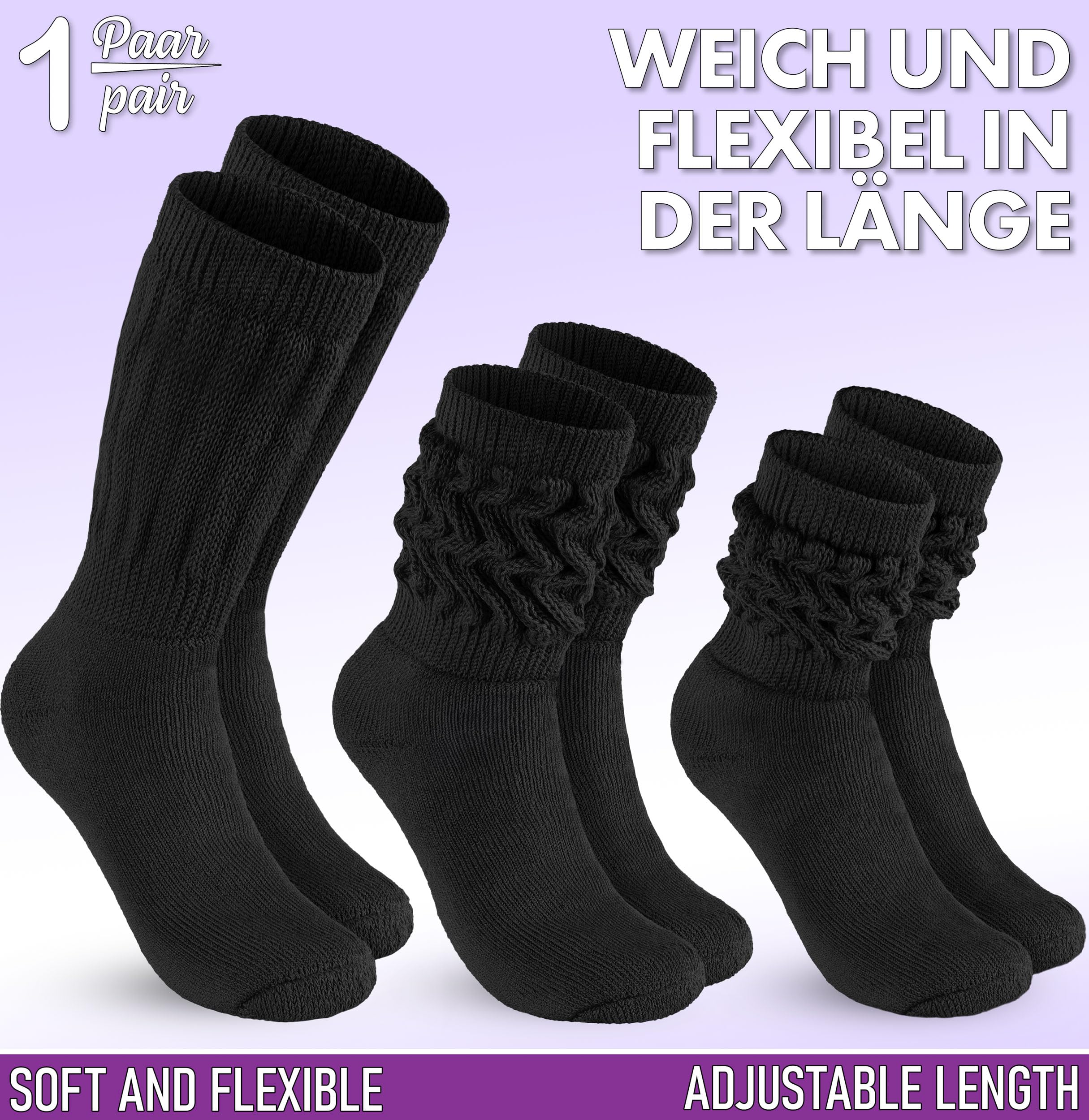 Unisex Fitness Workout Slouch Socks for Men & Women - Breathable Gym Socks for Running, Yoga, and Training