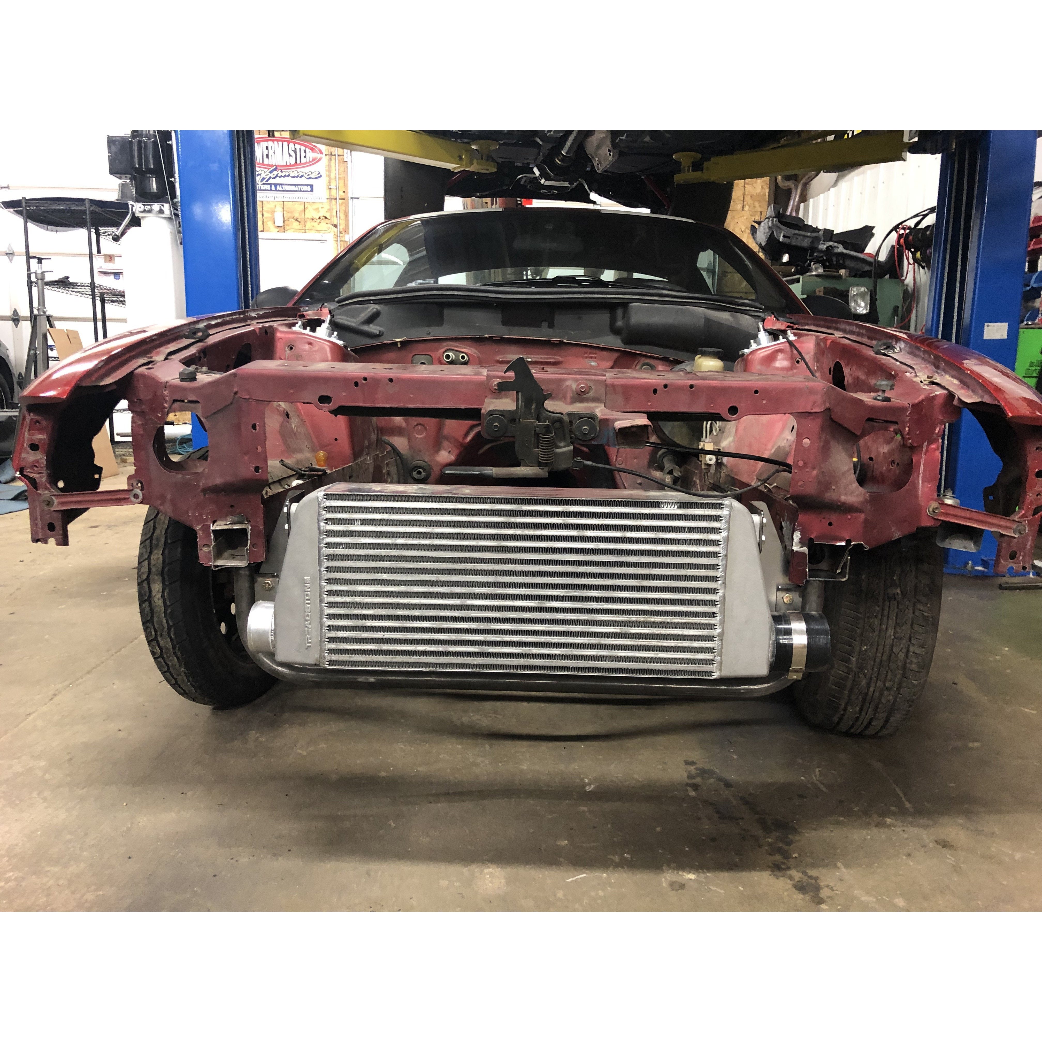 1994-2004 Mustang SN95 Edge Lower Radiator Support & Intercooler Mounting Kit - Bolt On/Weld On Upgrade for Improved Cooling Performance - Perfect for Racing, Street Performance & Mustang Restoration Projects