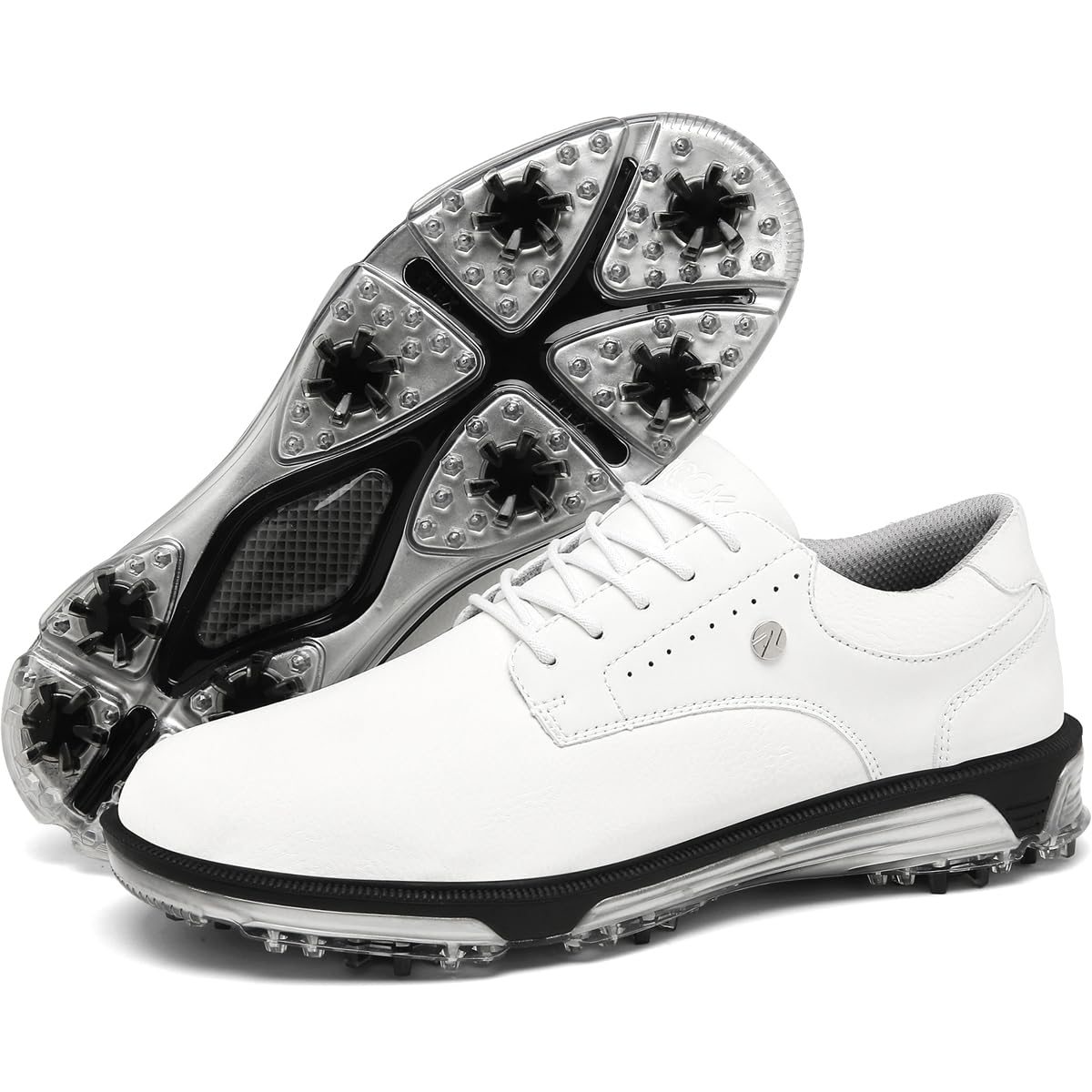 ULTIANT Men's Spikeless Golf Shoes - Comfortable & Lightweight for Walking - Size 7.5-13 - Perfect for Course Play & Casual Wear