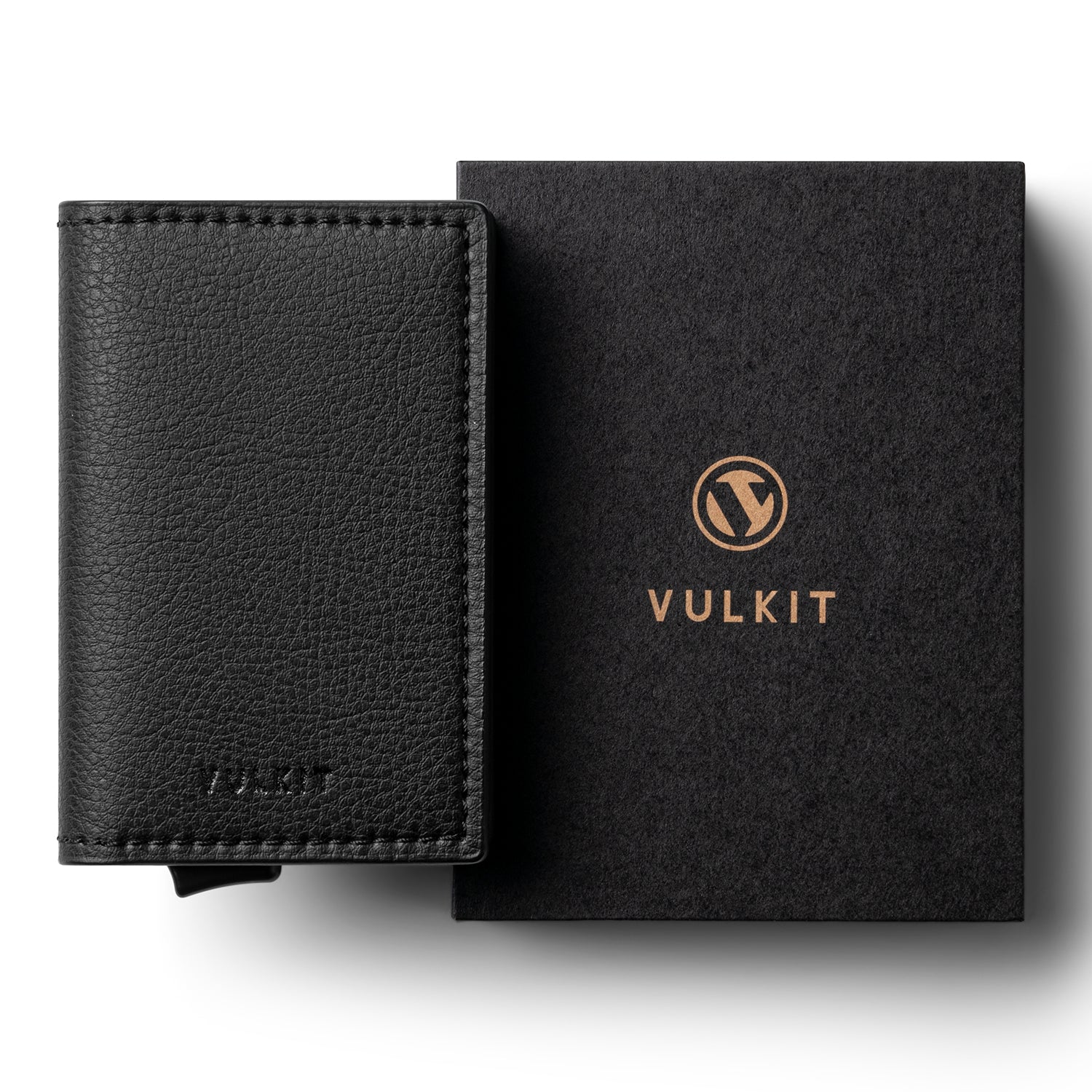 VC201 Slim Aluminum Card Holder with Back Slot - RFID Blocking Wallet for Credit Cards & IDs - Perfect for Travel, Business, and Everyday Use