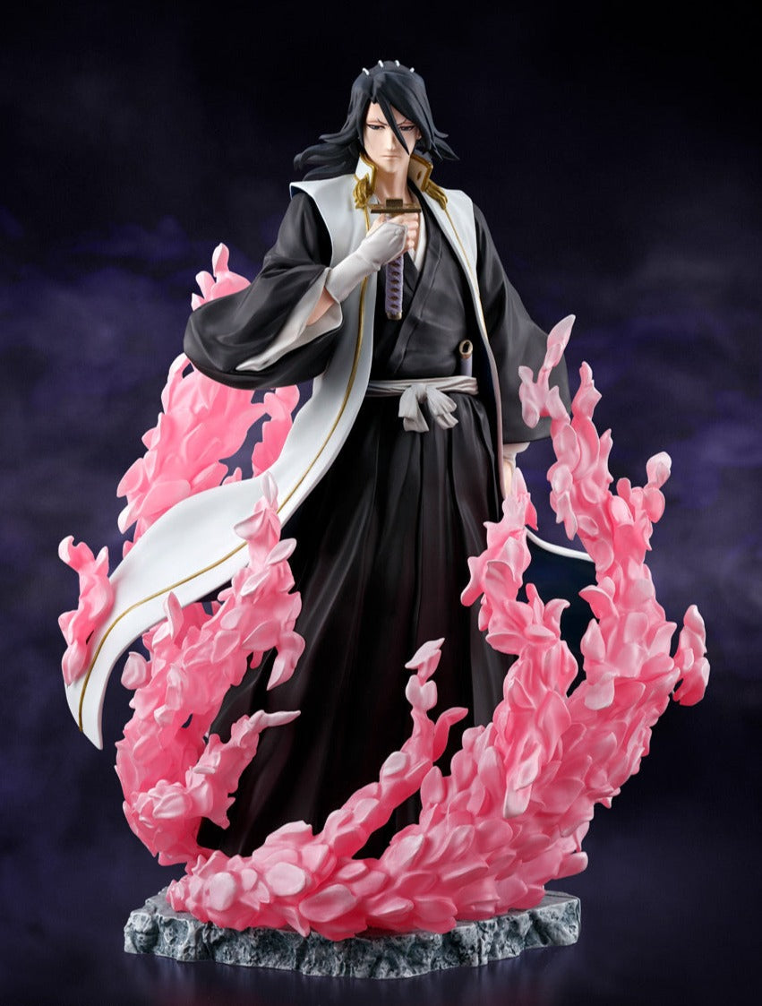 Figuarts Zero Bleach: Thousand Year Blood War Byakuya Kuchiki Anime Action Figure - Perfect for Anime Collectors, Display & Gift Giving