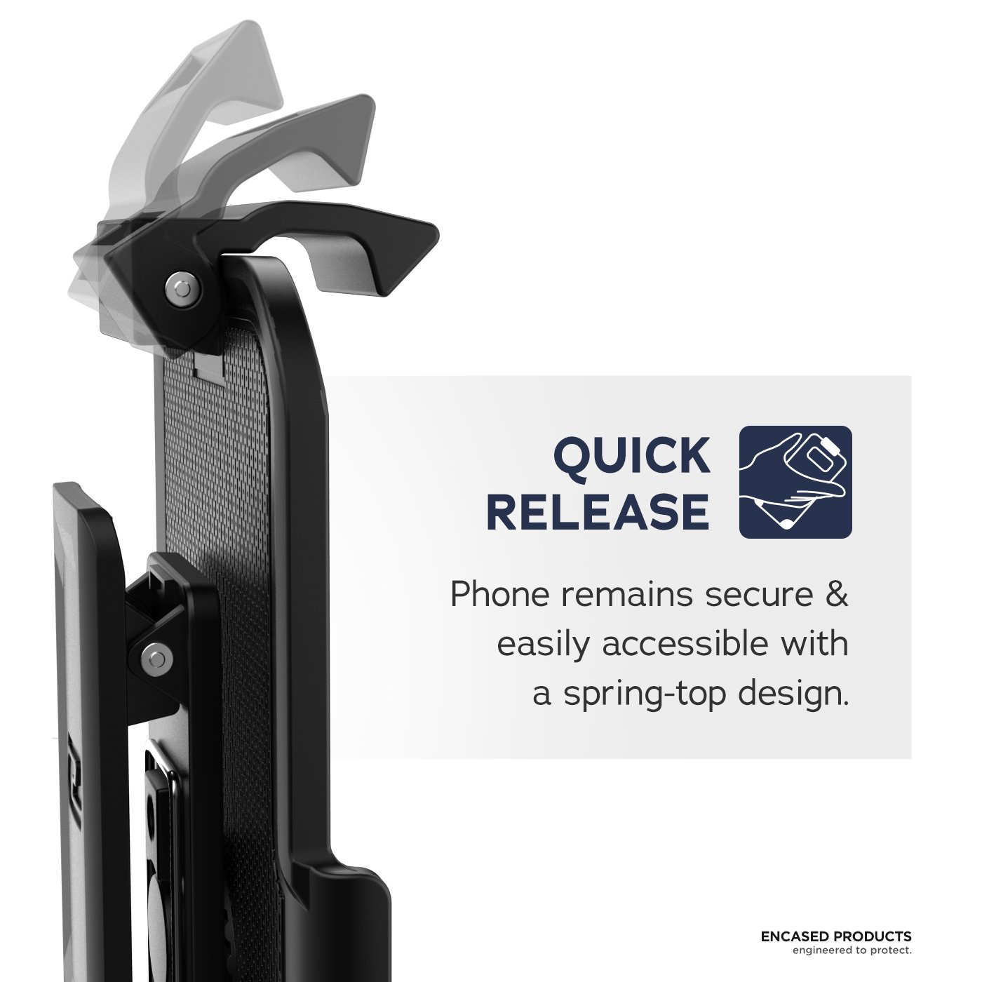 Otterbox Defender Belt Clip Holster for iPhone 11 Pro Max - Secure & Durable Phone Holder (Case Not Included) - Perfect for Outdoor Activities, Work & Travel