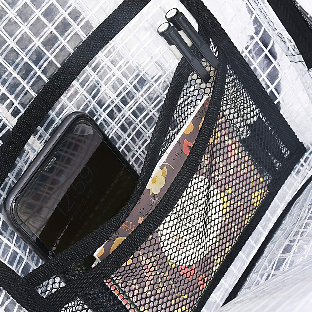 ESD Anti-Static Clear PVC Backpack - Cleanroom Engineer Tool Bag for Computers & Electronics | Ideal for Semiconductor Cleanrooms, Labs & ESD-Sensitive Work Environments