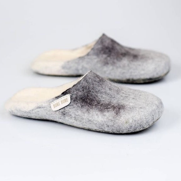 Men's Comfortable Slip-On Slippers - Soft Indoor/Outdoor House Shoes for Relaxing at Home, Lounging & Quick Errands