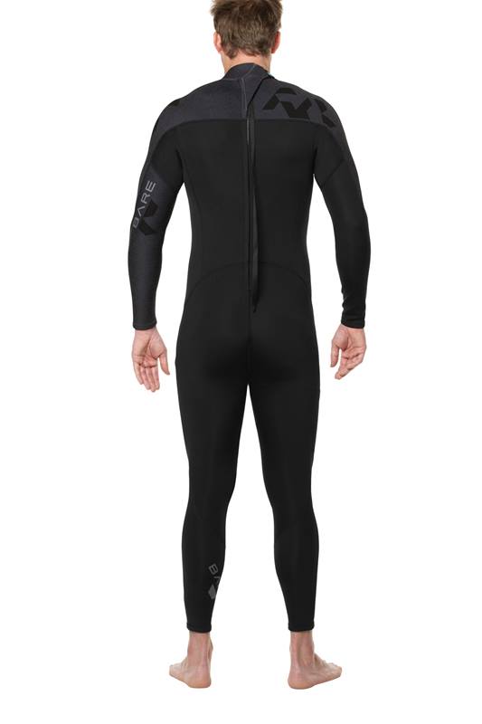 Bare Revel 7mm Men's Neoprene Wetsuit for Scuba Diving, Surfing & Cold Water Swimming - Premium Thermal Protection
