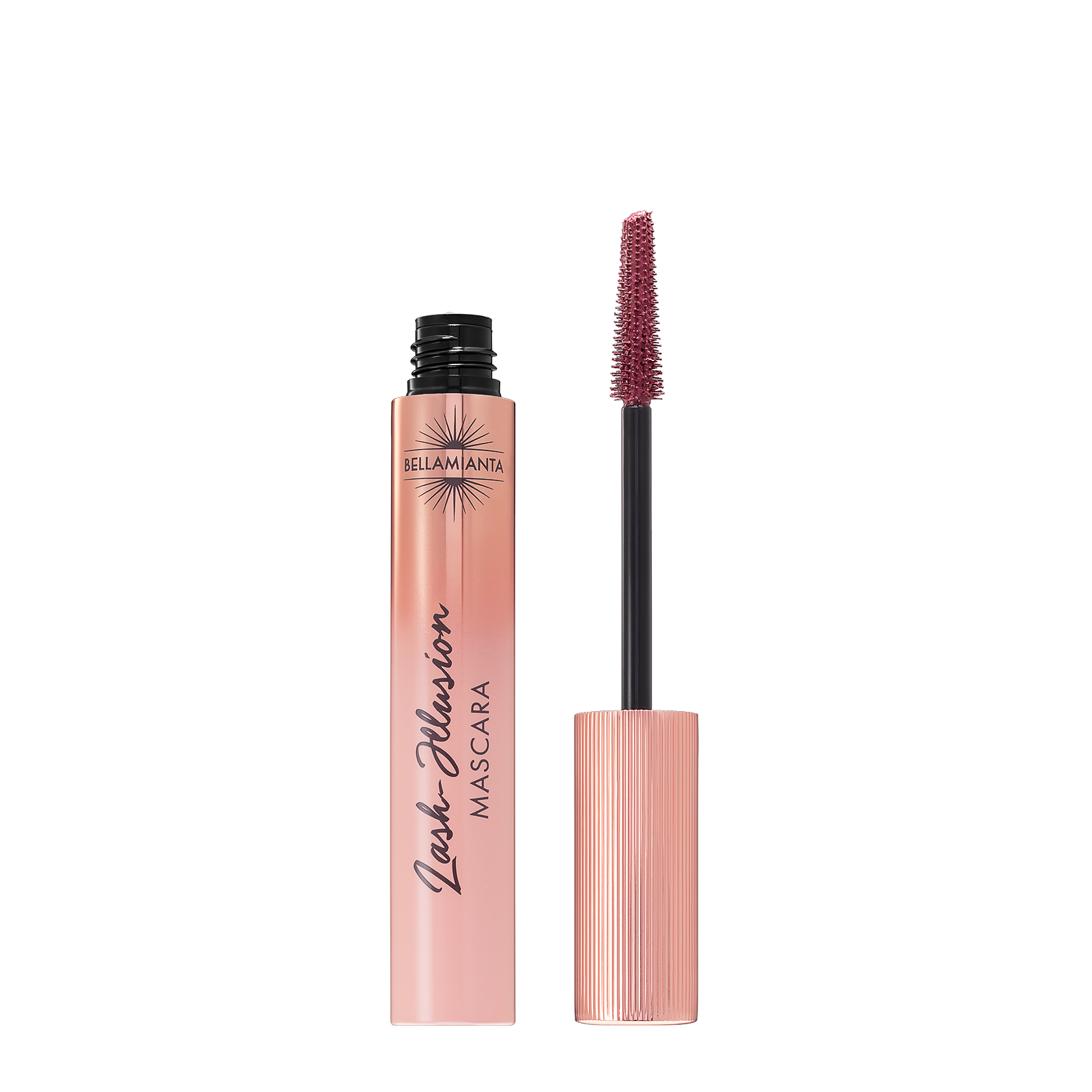 Bellamianta Lash Illusion Tubing Mascara - Lengthening & Volumizing Waterproof Mascara for Natural Lashes | Perfect for Daily Wear, Special Occasions & Sensitive Eyes