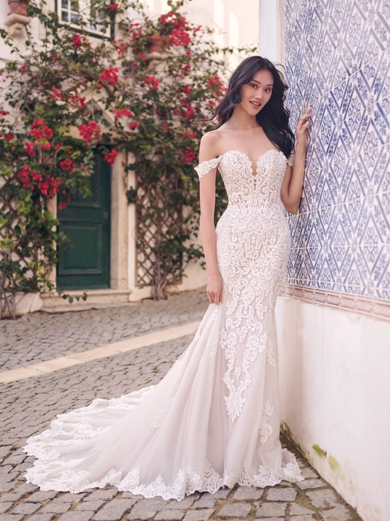 Fiona Royale by Maggie Sottero | Elegant Wedding Dress for Brides | Perfect for Church Ceremonies & Formal Receptions