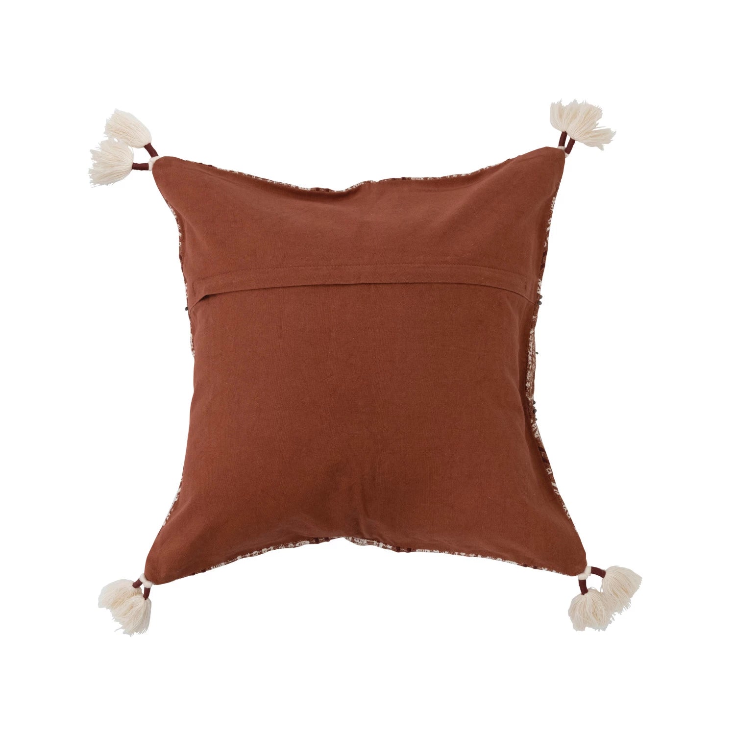 Soft Cotton Embroidered Decorative Throw Pillow Covers - Boho Chic Home Decor for Living Room, Bedroom & Sofa