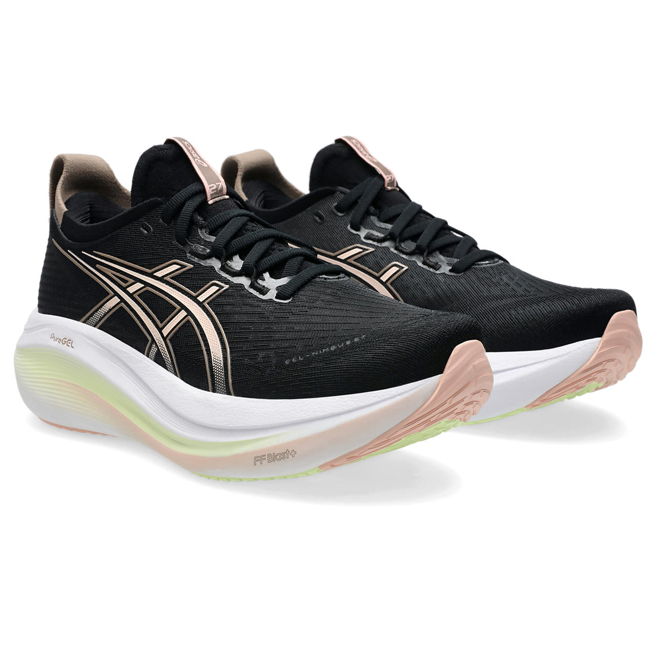 ASICS Gel-Nimbus 27 Women's Running Shoes - Cushioned Road Running Sneakers for Women - Perfect for Marathon Training & Long Distance Running