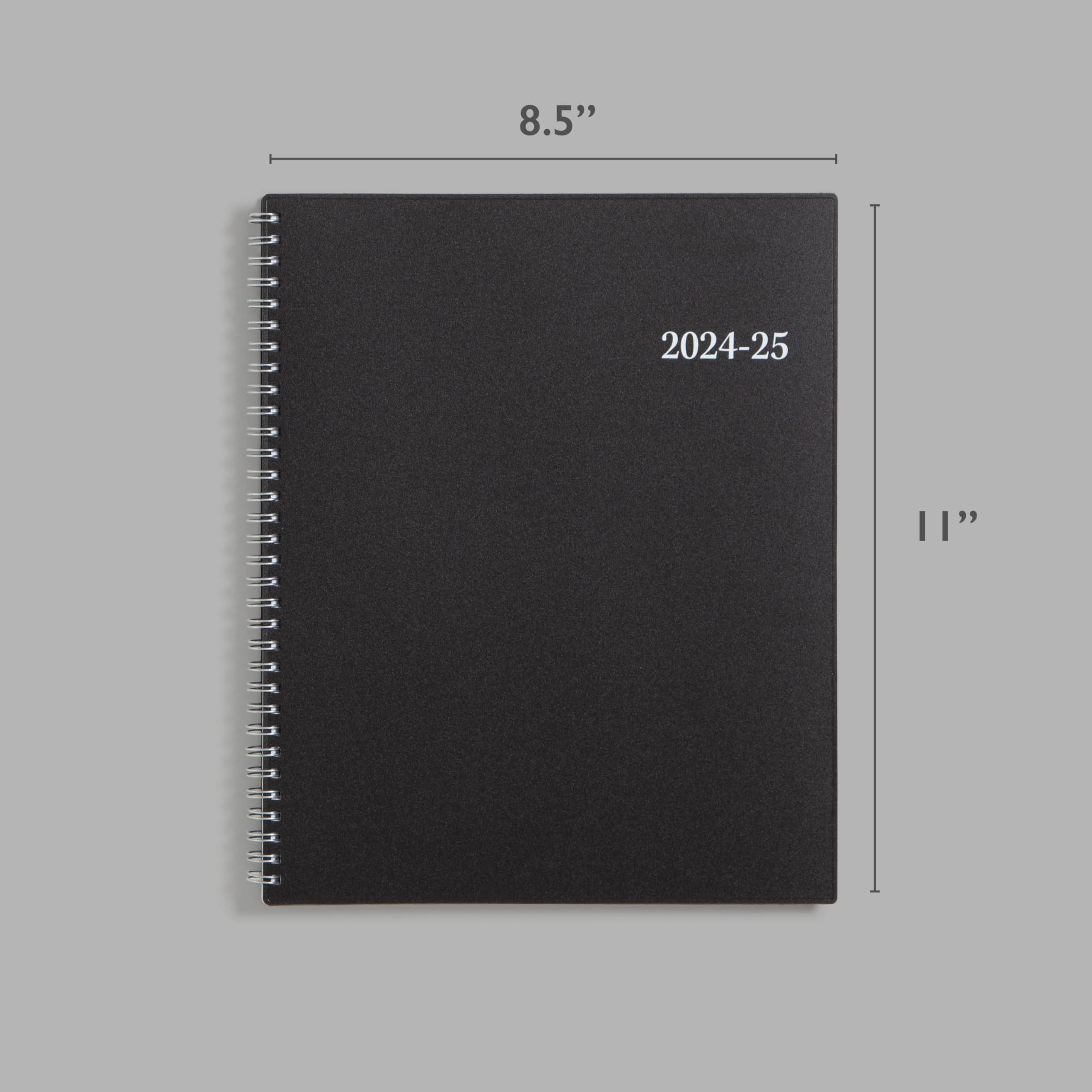 Blue Sky 2024-2025 Academic Planner - July 2024 to June 2025 Weekly & Monthly Calendar, 8.5