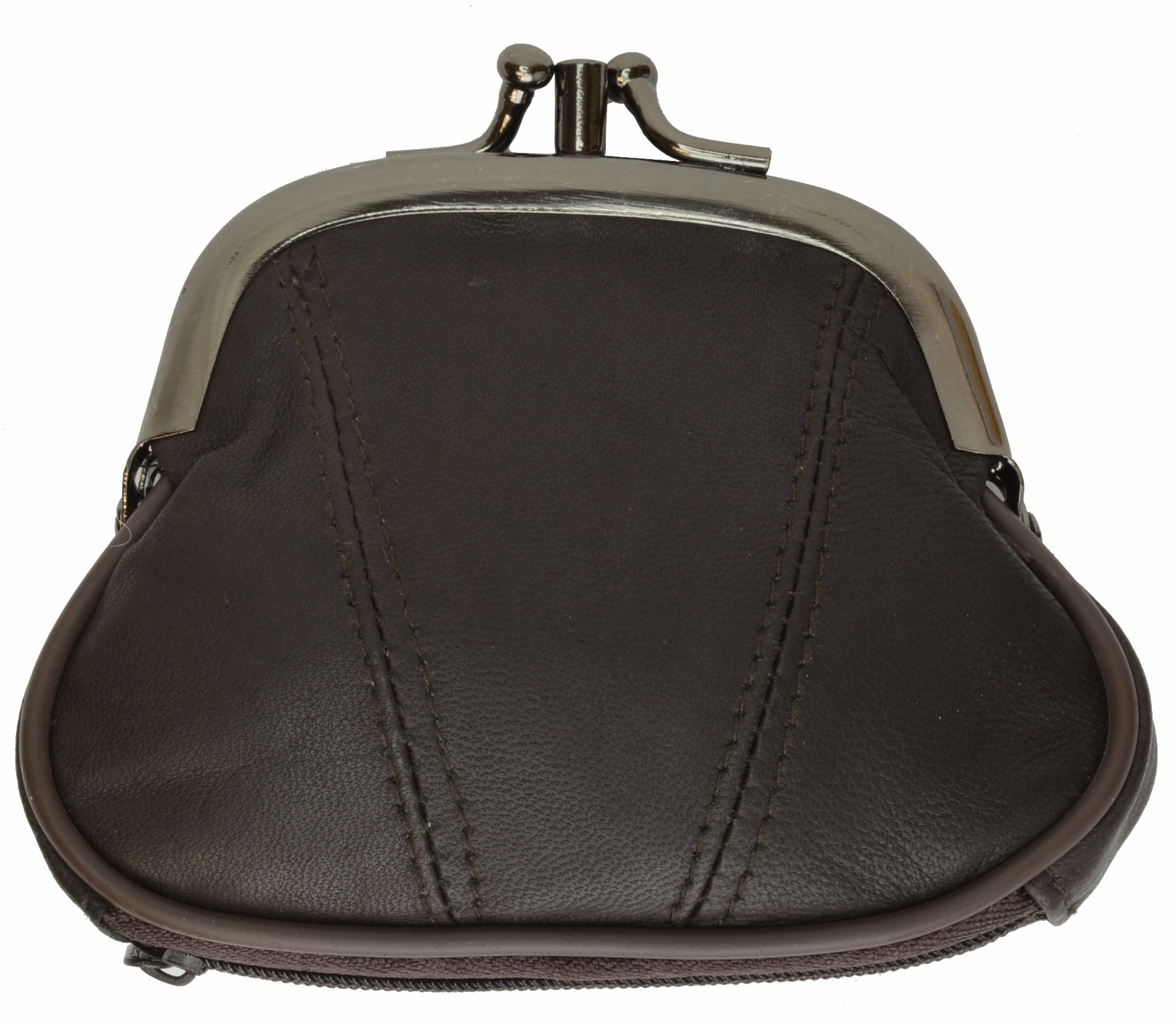 MARSHAL Leather Wallet Coin Purse with Zipper Pocket - Slim Bifold Design for Cash & Cards | Perfect for Travel, Shopping, and Everyday Use