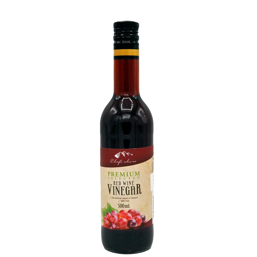 Premium French Red Wine Vinegar 500ml - Aged to Perfection for Salads, Marinades & Gourmet Cooking