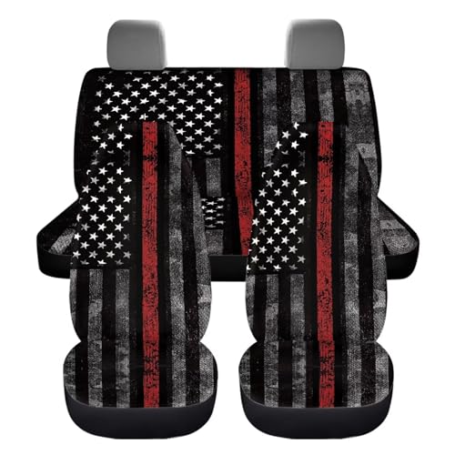 Thin Red Line USA Flag