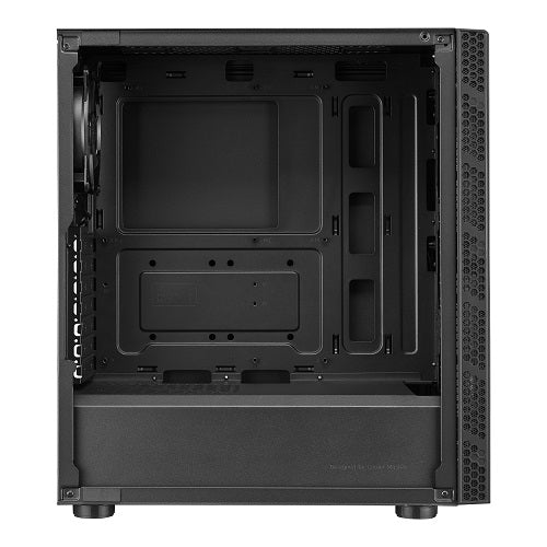 MASTERBOX MB600L V2 Mid Tower ATX PC Case with Tempered Glass Side Panel & ODD Support - Perfect for Gaming, Workstation & Home Office Builds