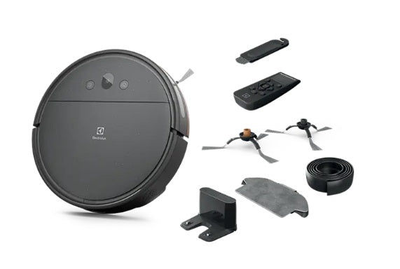 Electrolux EFR31223 Ultimate Home 300 Robotic Vacuum and Mop Combo - Smart Cleaning for Hardwood Floors, Carpets & Pet Hair - Perfect for Home, Office & Daily Use