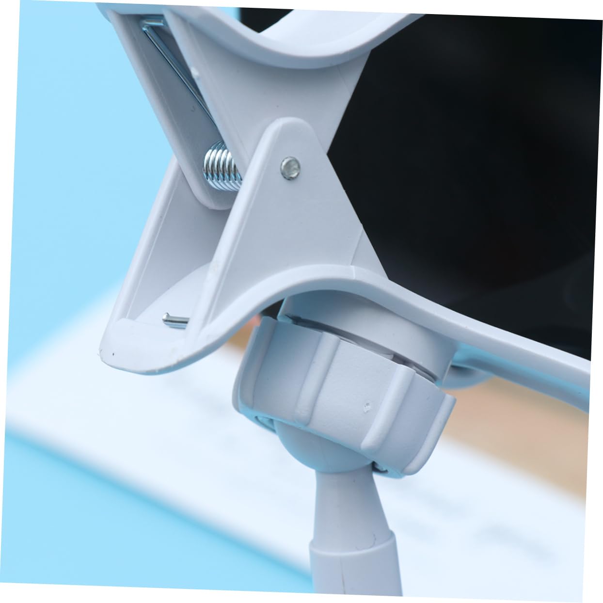 Ciieeo 3pcs Universal Car Phone Holder Clip - Durable Phone Stand & Shelf with White Clip-on Base for Home, Office, and Travel Use