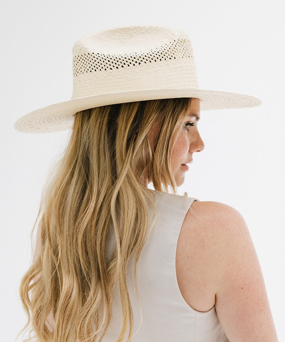 Authentic Clark Cattleman Straw Cowboy Hat for Men & Women - Western Style Sun Protection for Outdoor, Rodeo, and Country Events