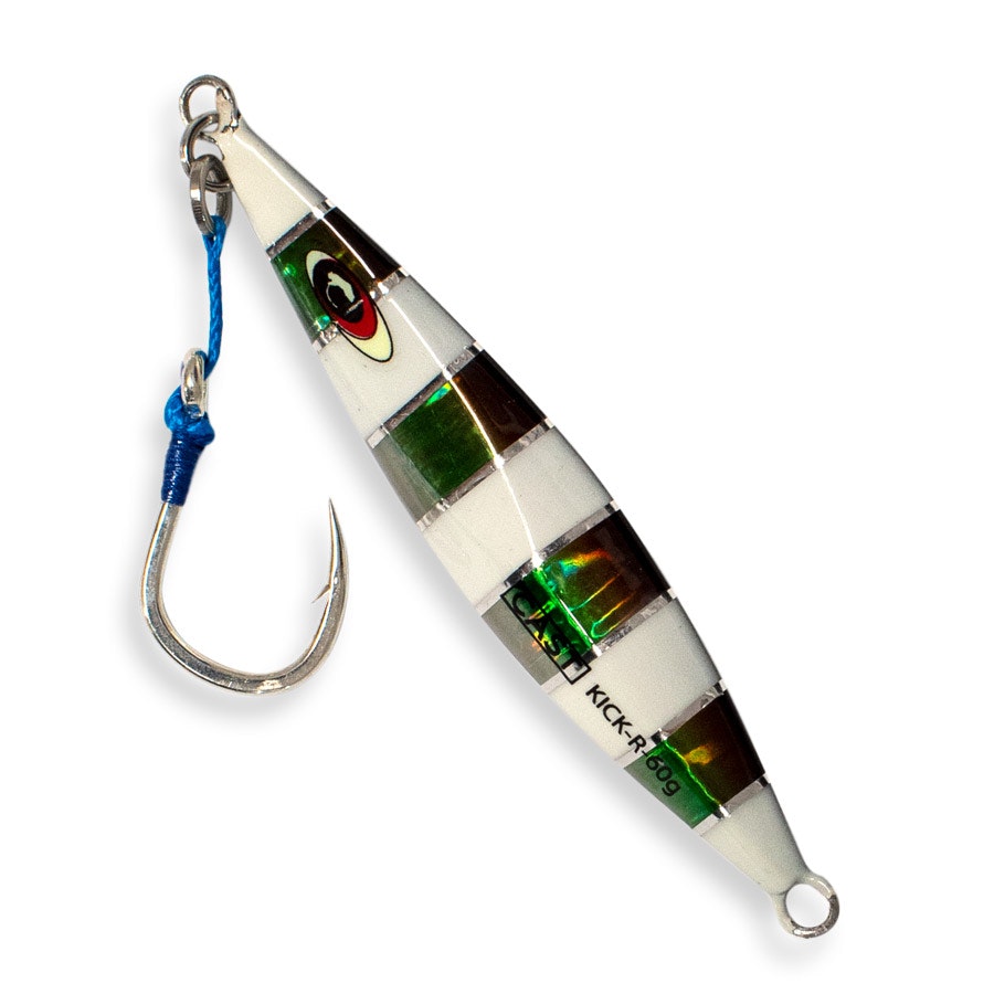 Slow Pitch Jig Fishing Lure 60g - Premium Casting Jig for Saltwater & Freshwater Fishing | Ideal for Bass, Tuna, and Bottom Fishing