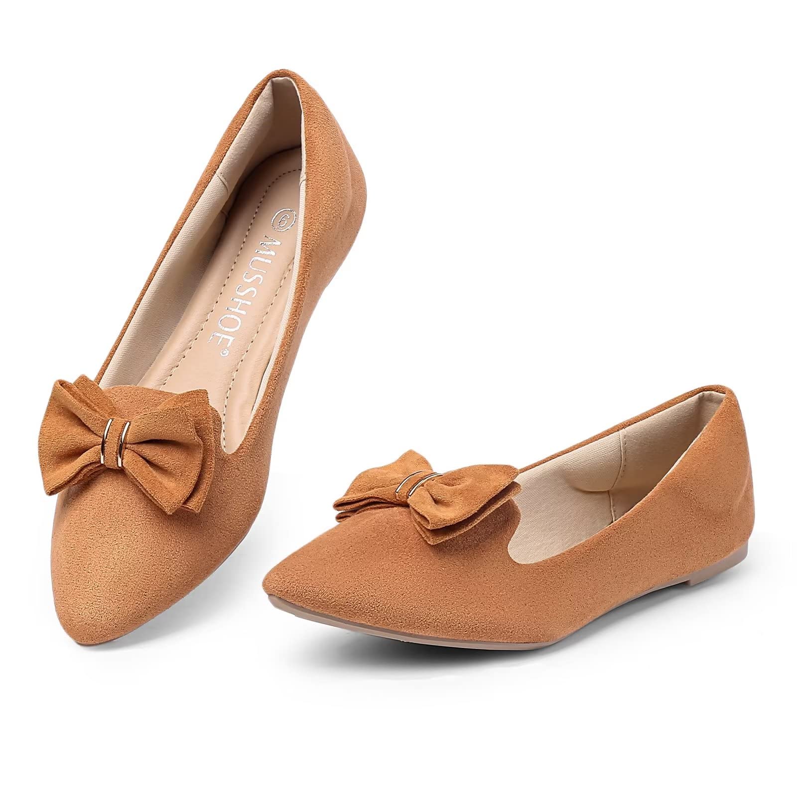 Comfortable Women's Slip-On Flat Shoes - Casual & Dressy Loafers for Work, Office & Everyday Wear | MUSSHOE