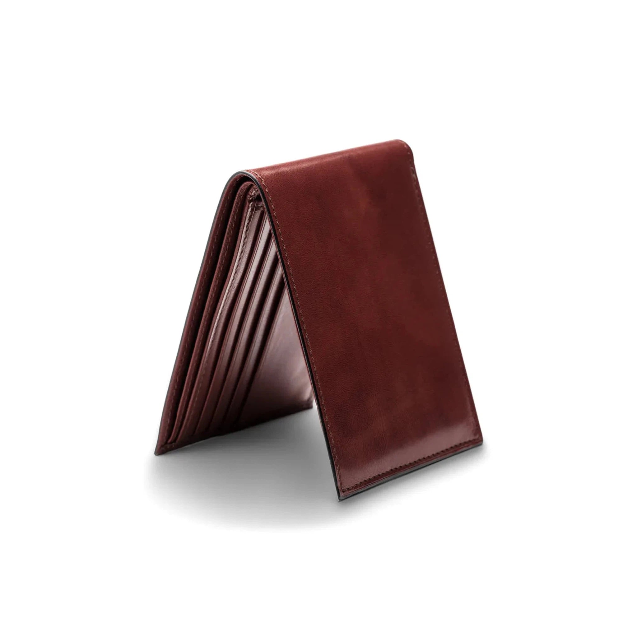 Bosca Genuine Leather Executive ID Wallet - Premium RFID Blocking Business Card Holder for Men & Women - Perfect for Office, Travel, and Everyday Use
