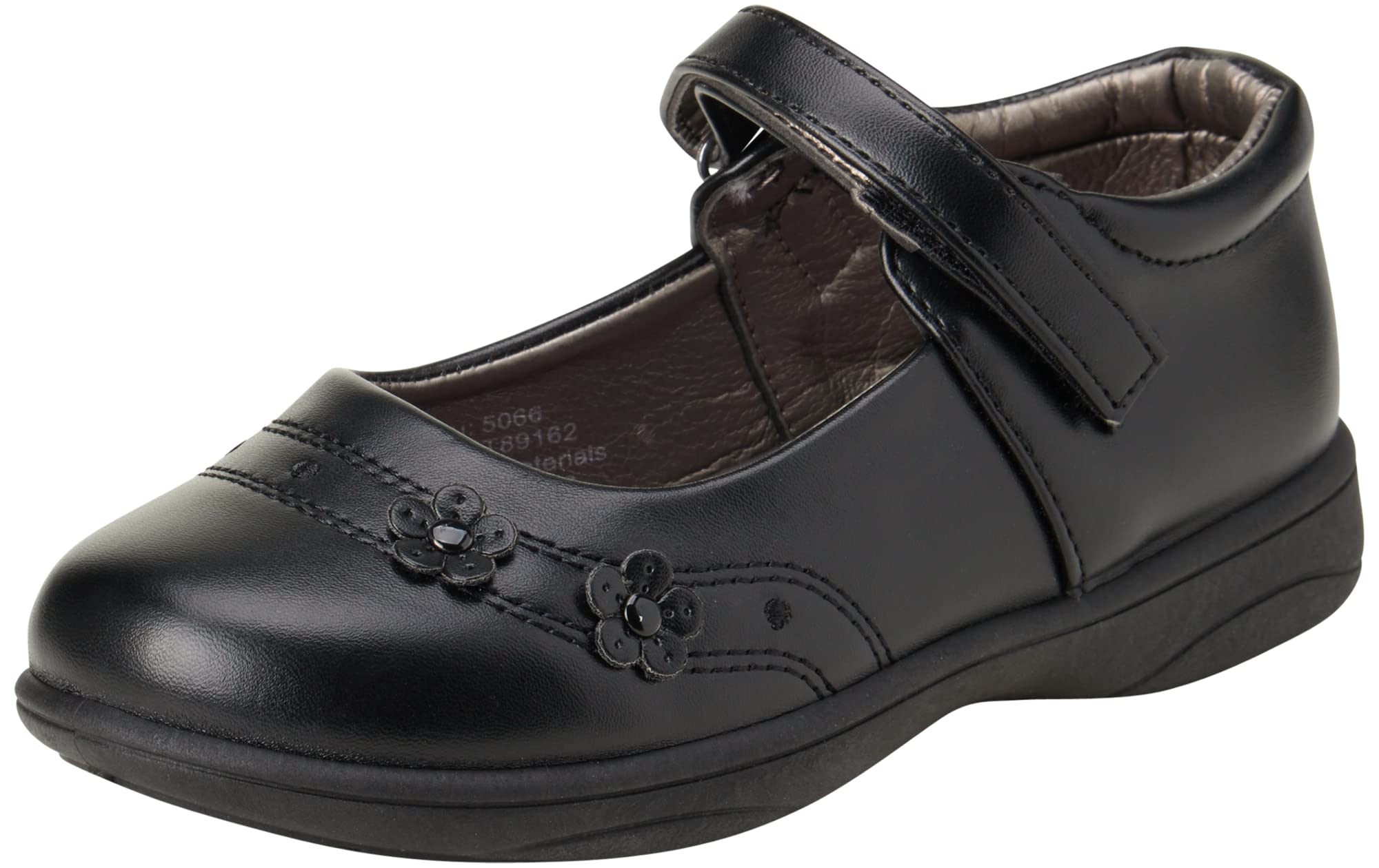 French Toast Girls' Mary Jane Dress Shoes - Leatherette School Uniform Flats for Toddler & Girls | Perfect for School, Church & Special Occasions