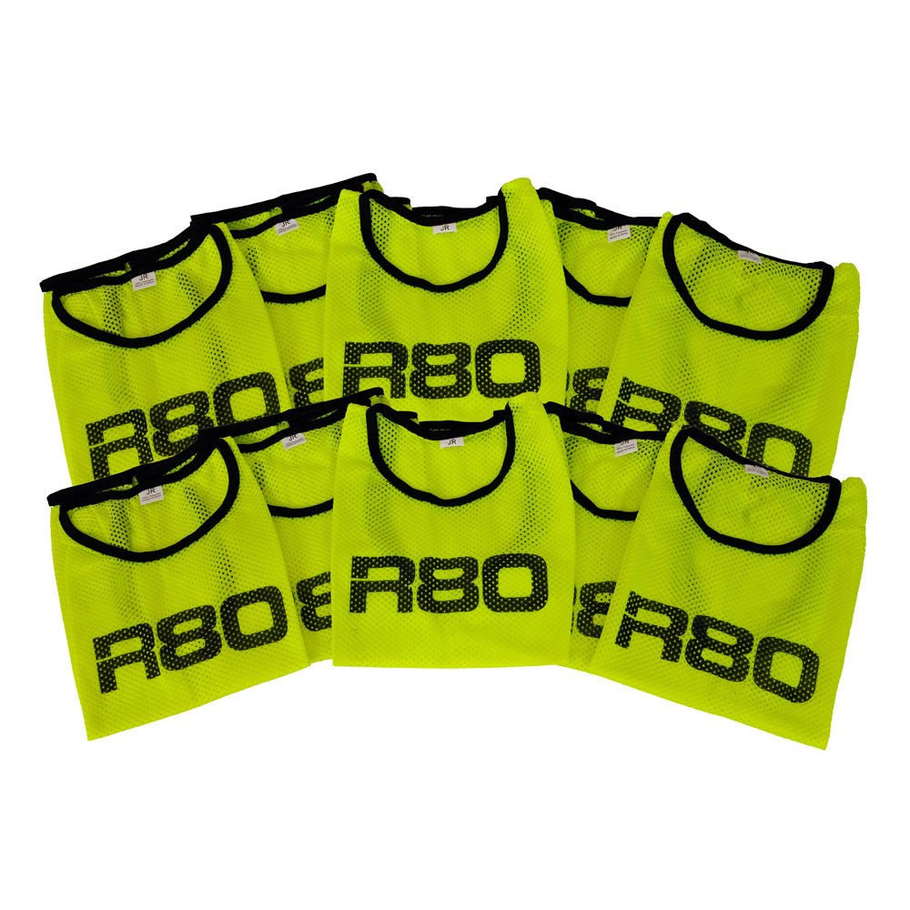 R80 Mesh Training Bibs - Set of 10 | Breathable Baby Drool Bibs for Feeding & Teething | Perfect for Daycare, Travel & Playtime