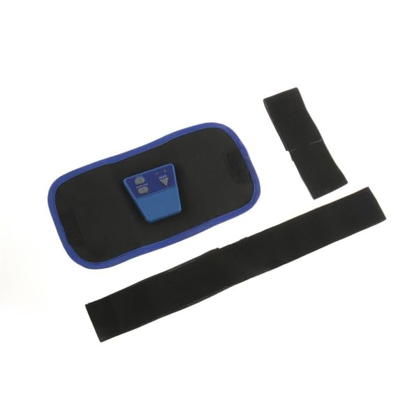 HT® EMS Muscle Stimulator Belt for Abs & Arms - Toning, Strengthening & Fat Burning - Perfect for Home Workouts, Gym Training & Physical Therapy