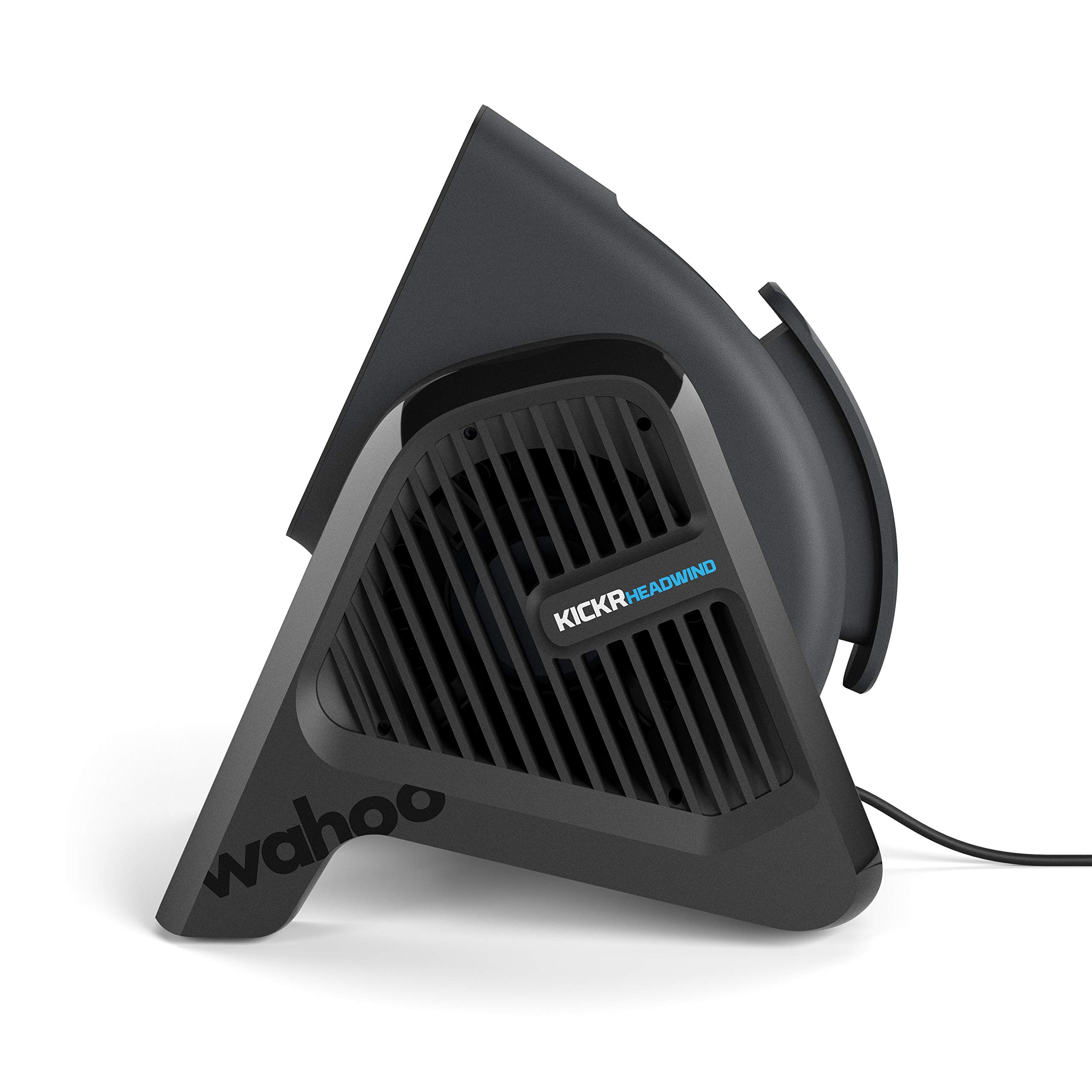 Wahoo Fitness Kickr Headwind - Bluetooth Smart Fan for Indoor Cycling & Training - Adjustable Wind Speed - Unisex Adult - Black - One Size - Perfect for Home Gym, Zwift, and Peloton Workouts