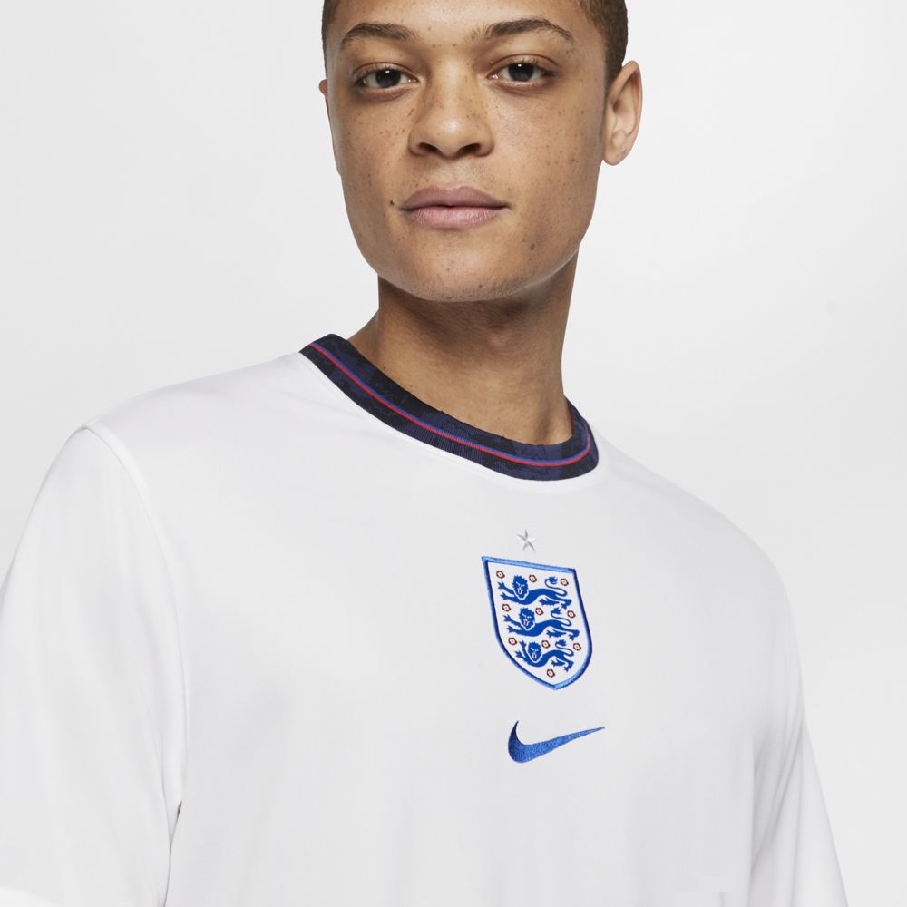 Nike England 2020 Stadium Home Men's Soccer Jersey - Authentic Football Shirt for Fans & Players - Perfect for Matches, Training & Casual Wear