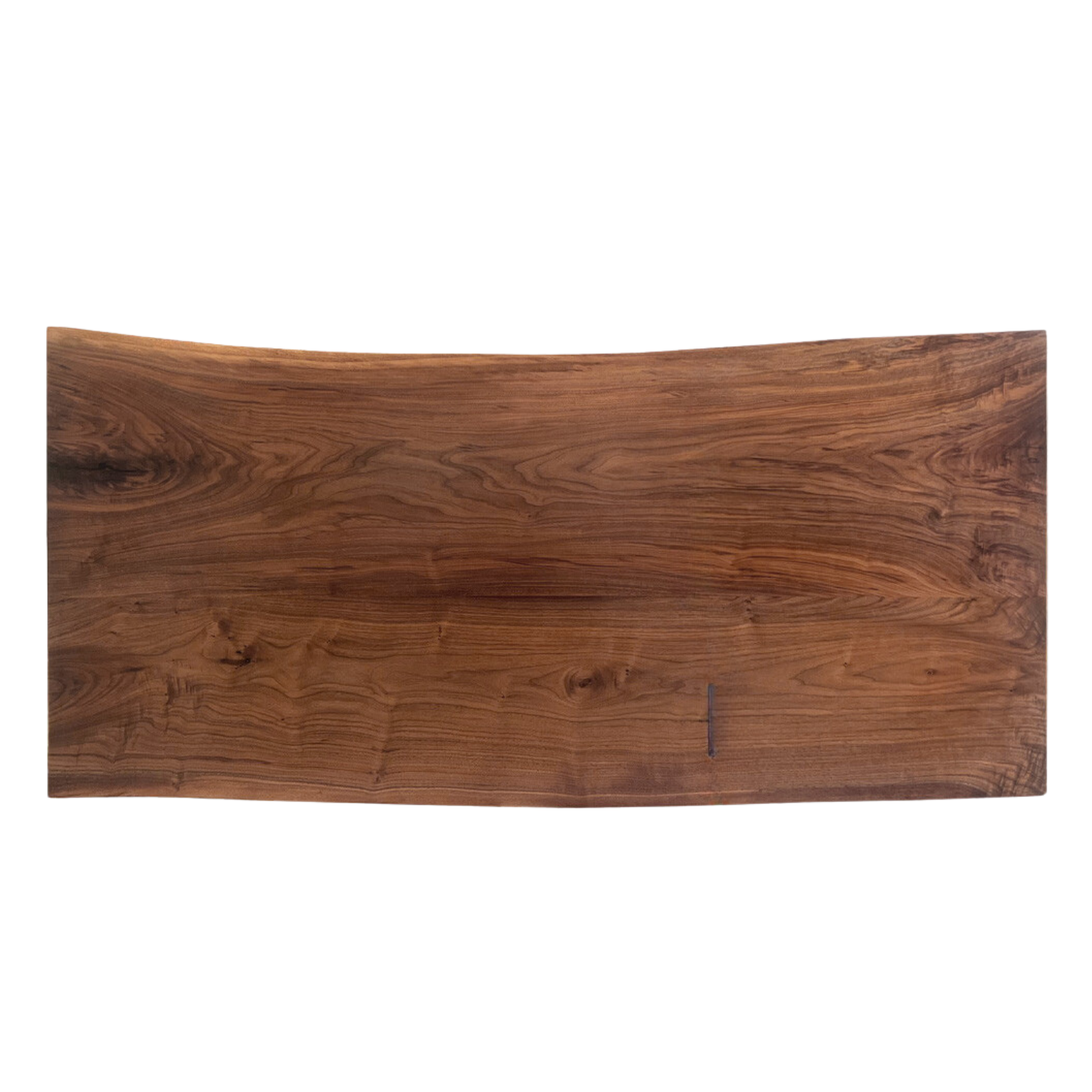 Premium Black Walnut Solid Wood Natural Edge Dining Table – Handcrafted Large Board for Rustic & Modern Home Decor – Perfect for Family Gatherings & Dinner Parties