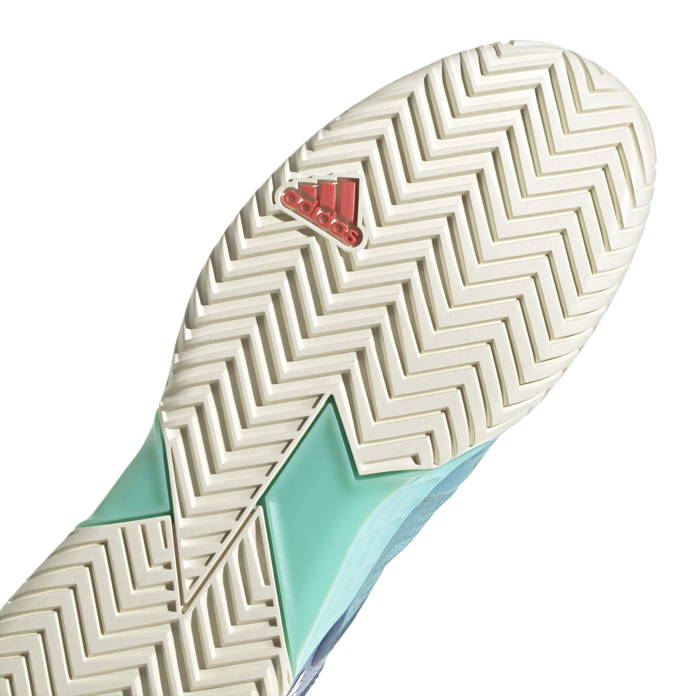 **Adidas Adizero Ubersonic 4.1 Men's Tennis Shoes - Light Aqua (ID1562) | Lightweight & Breathable for Competitive Play & Training**
