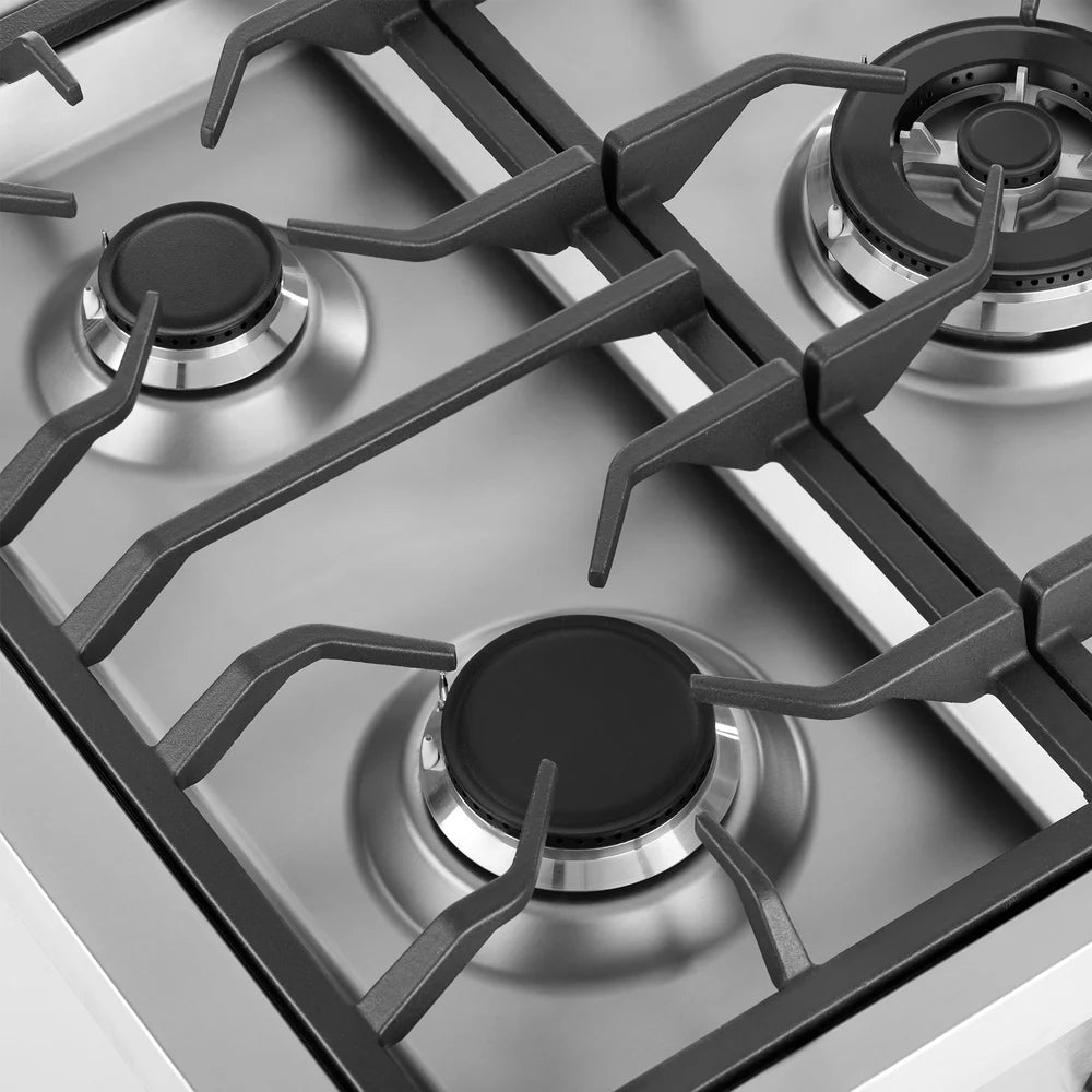 Empava 36-Inch 4.3 cu.ft Slide-In Gas Range with 5 Sealed Burners - Stainless Steel Convection Oven for Baking, Roasting & Broiling - Perfect for Home Kitchen & Restaurant Use