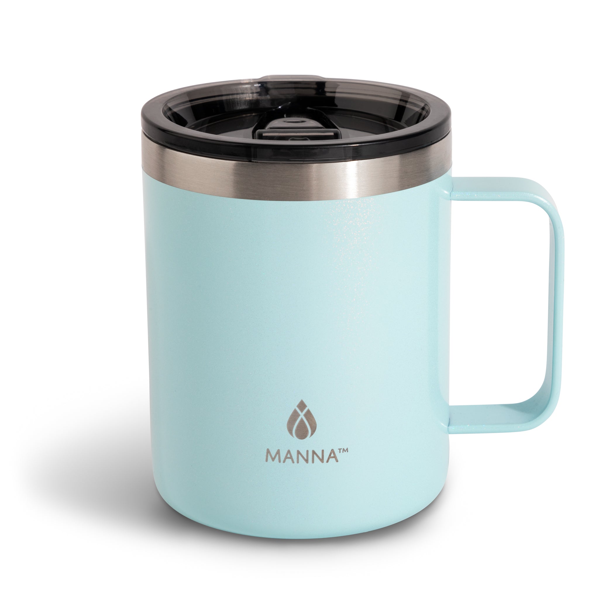 12 oz Bluff Mug - Durable Ceramic Coffee Cup with Handle, Perfect for Hot & Cold Drinks - Ideal for Home, Office, Camping & Gifts